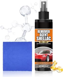 Car Exterior Cleaner Spray - 120ml Fast Acting Cleaning Solution, Multifunctional Automobile Body Shine Restorer | for RV Truck Sedan Motorcycle Window Mirror Door Glass Cleaning