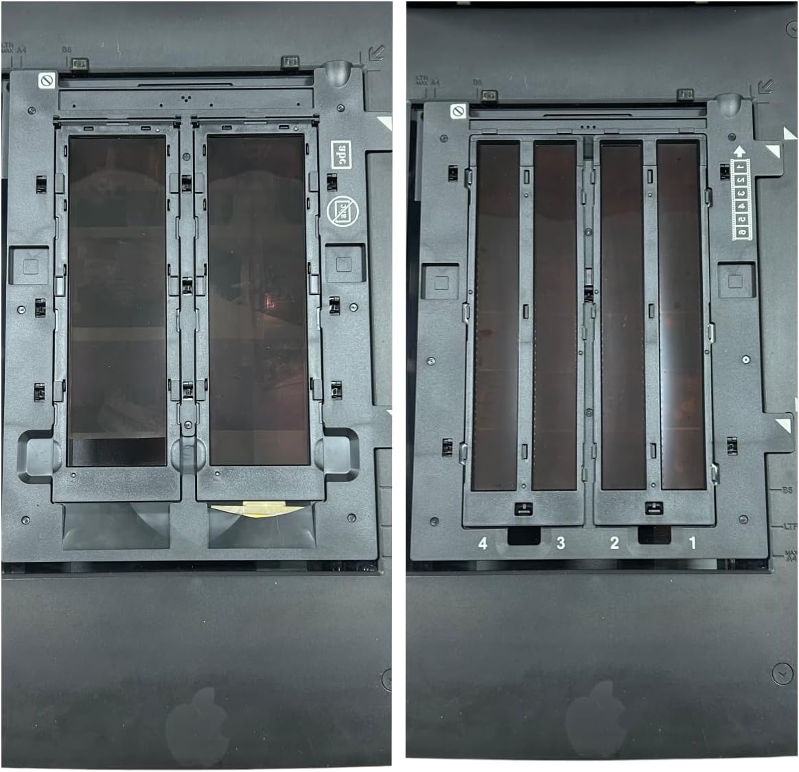 120/220 & 35mm/135 Medium Format Positive Photo Negative Film Holder Guide Compatible with Epson Perfection V700 V800 Photo V750 V850 Pro Scanner