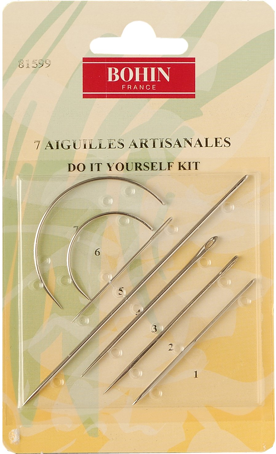 Aiguilles DIY Kit Bohin Argent set couture loisirs créatifs
