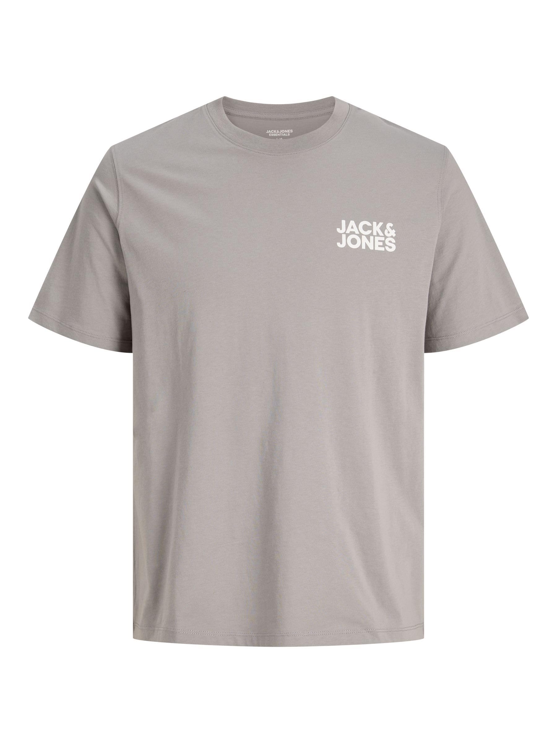 Jack & Jones Gris Logo T-Shirt Corp