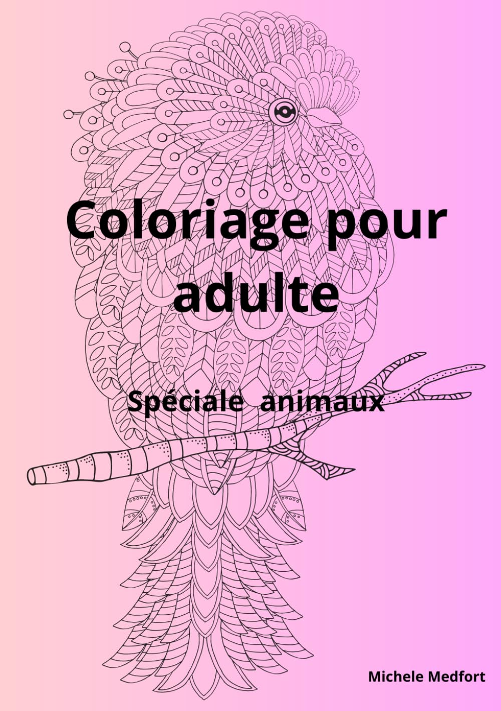 Coloriage adulte: Spéciale animaux