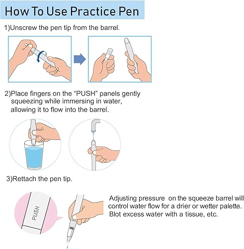 Miniatura 4 de Zig INPK-002 Kit de práctica de letras con pincel