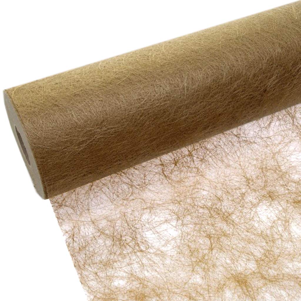 Sizoflor Tischband dunkelgold 60 cm Rolle 25 Meter - 60-600-25-041