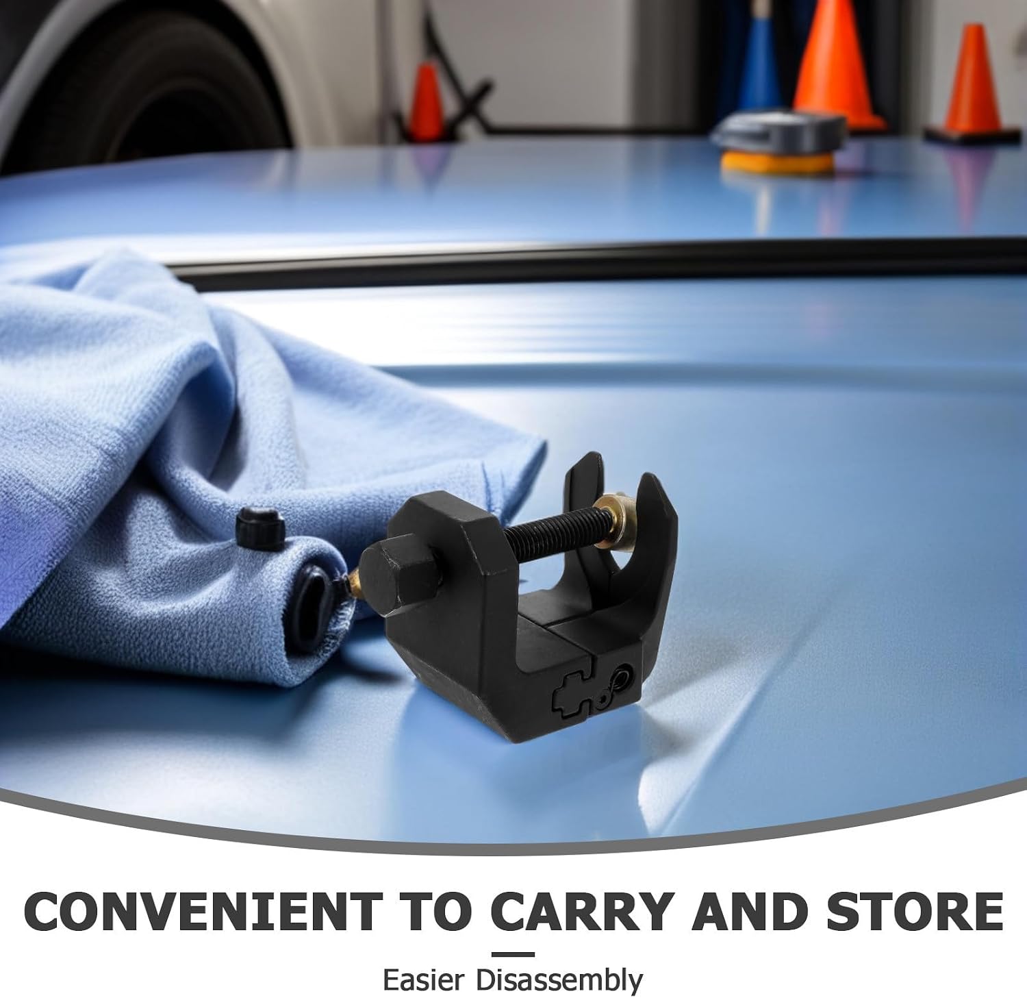 Wiper Arm Puller Tool, High Strength Alloy, Black, SUV