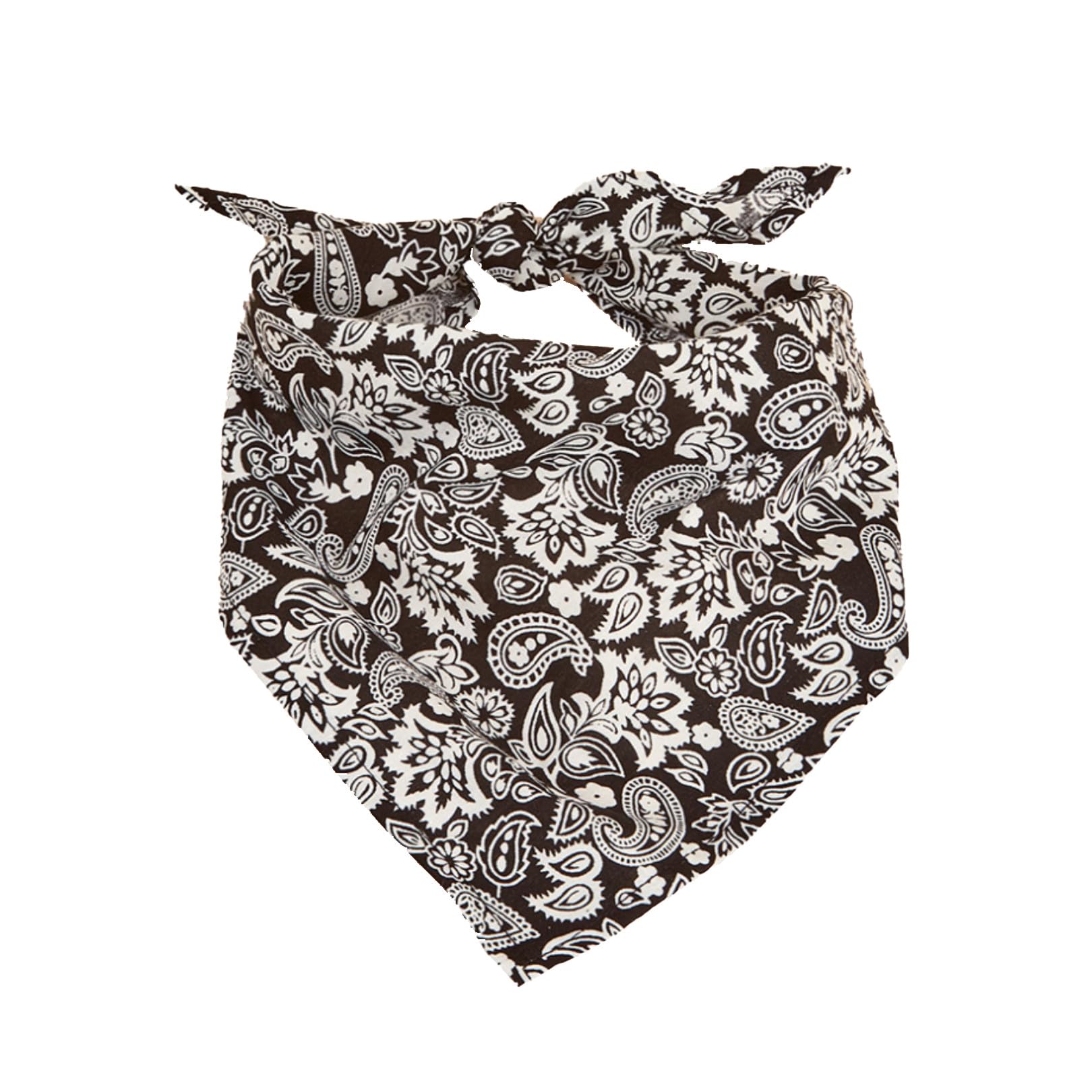 Bandana pour chien en coton rouge idéal pour les balades