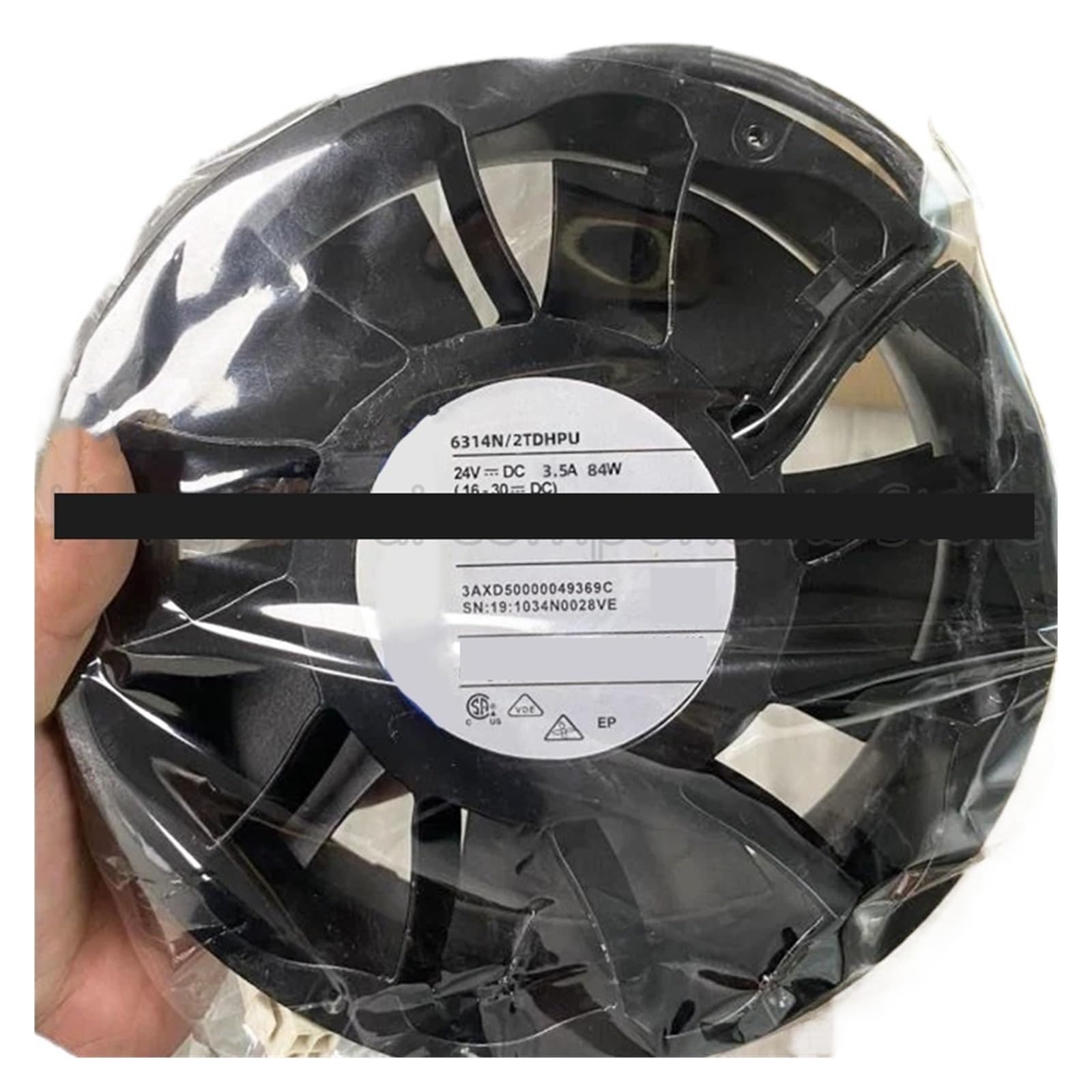 QNEZIQTMH 6314N/2TDHPU 24V 3.5A 84W Cooling Fan