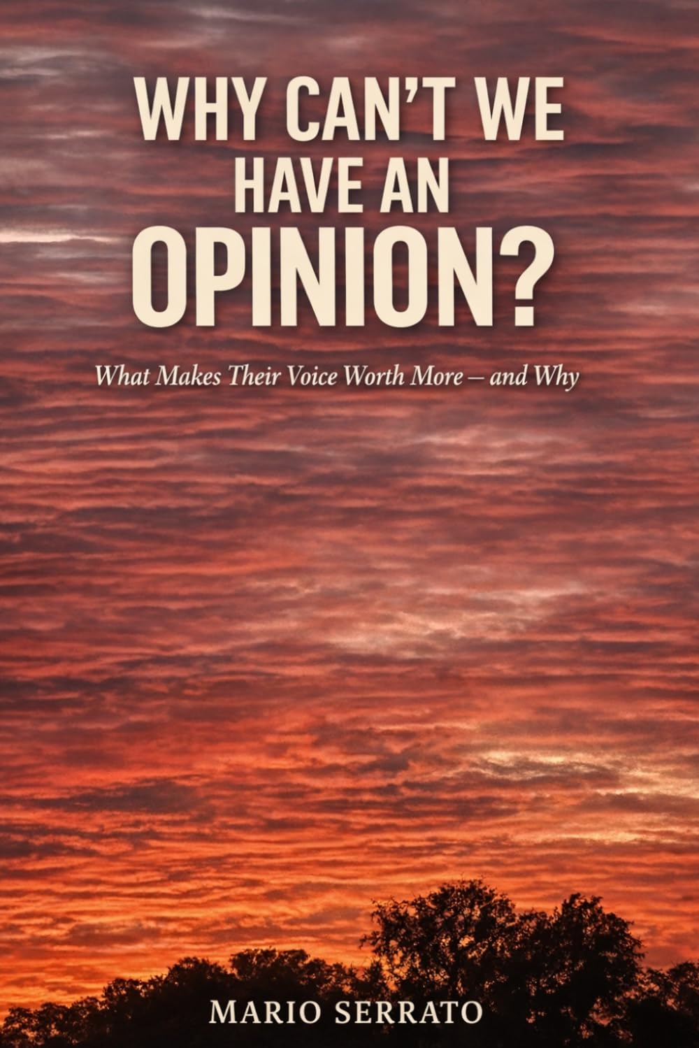 WHY CAN’T WE HAVE AN OPINION?: What Makes Their Voice Worth More — and Why