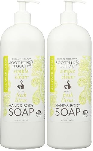 Miniatura 9 de Soothing Touch Jabón de manos y cuerpo de cítricos frescos, 32 oz
