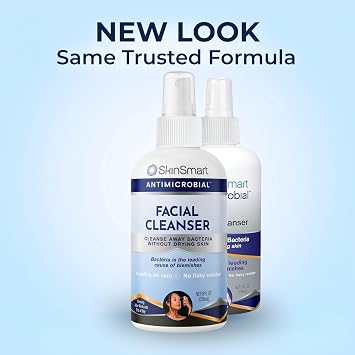 SkinSmart Facial Cleanser for Acne, Targets Bacteria for Active Teenage