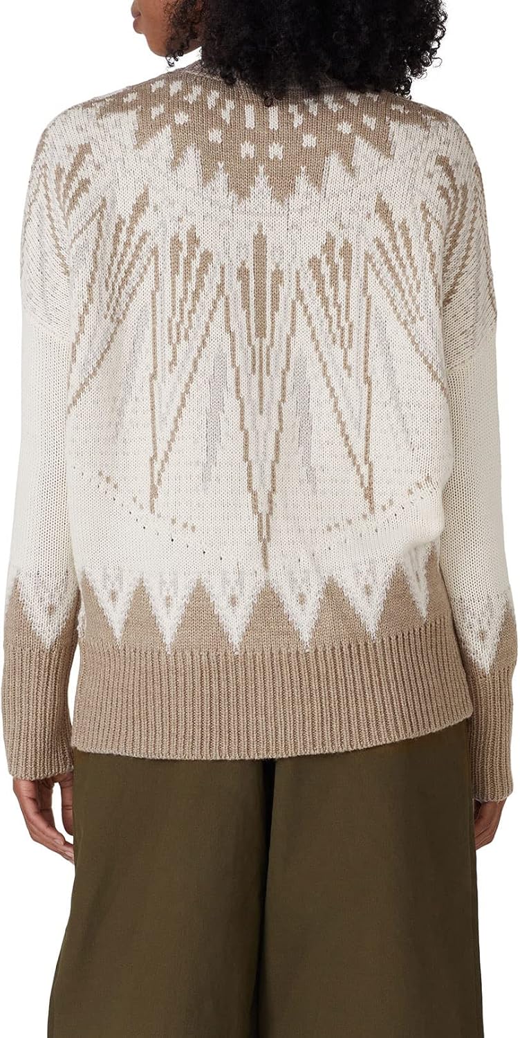 Rent The Runway Pre-Loved Fair Isle Crew Neck Sweater - Image 4