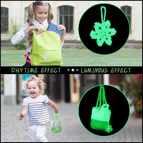 Miniatura 5 de 10 rollos de hilo que brillan en la oscuridad, hilo que brilla en la oscuridad, suministros de costura que brillan en la oscuridad, suministros de