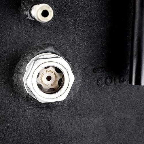 Miniatura 5 de Mishimoto Tanque de expansión de aluminio compatible con Ford Ranger 2.3L EcoBoost 2019+, Micro-Wrinkle Negro