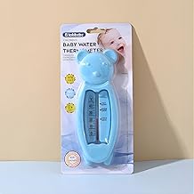 Baby Bath Water Thermometer, Cute Bear Design, BPA-Free Safety Thermometer for Baby Bath, Accurate Temperature Indicator for Hot & Cold Water (Blue)