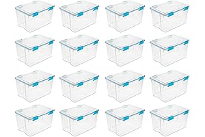 Sterilite 32 Quart Gasket Box: The Ultimate Space-Saving Solution