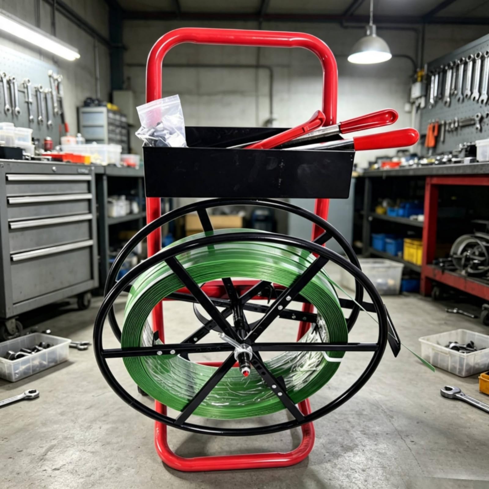 Carrello Portareggette in Metallo Professionale per Magazzinieri