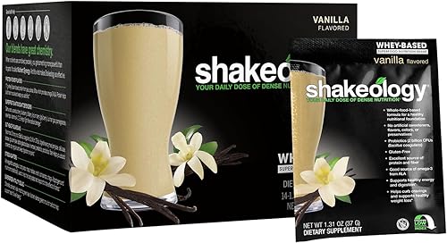 BODi Shakeology - Proteína en polvo a base de suero  Batido de superalimentos sin gluten con vitaminas y minerales  Ayuda a apoyar la pérdida de