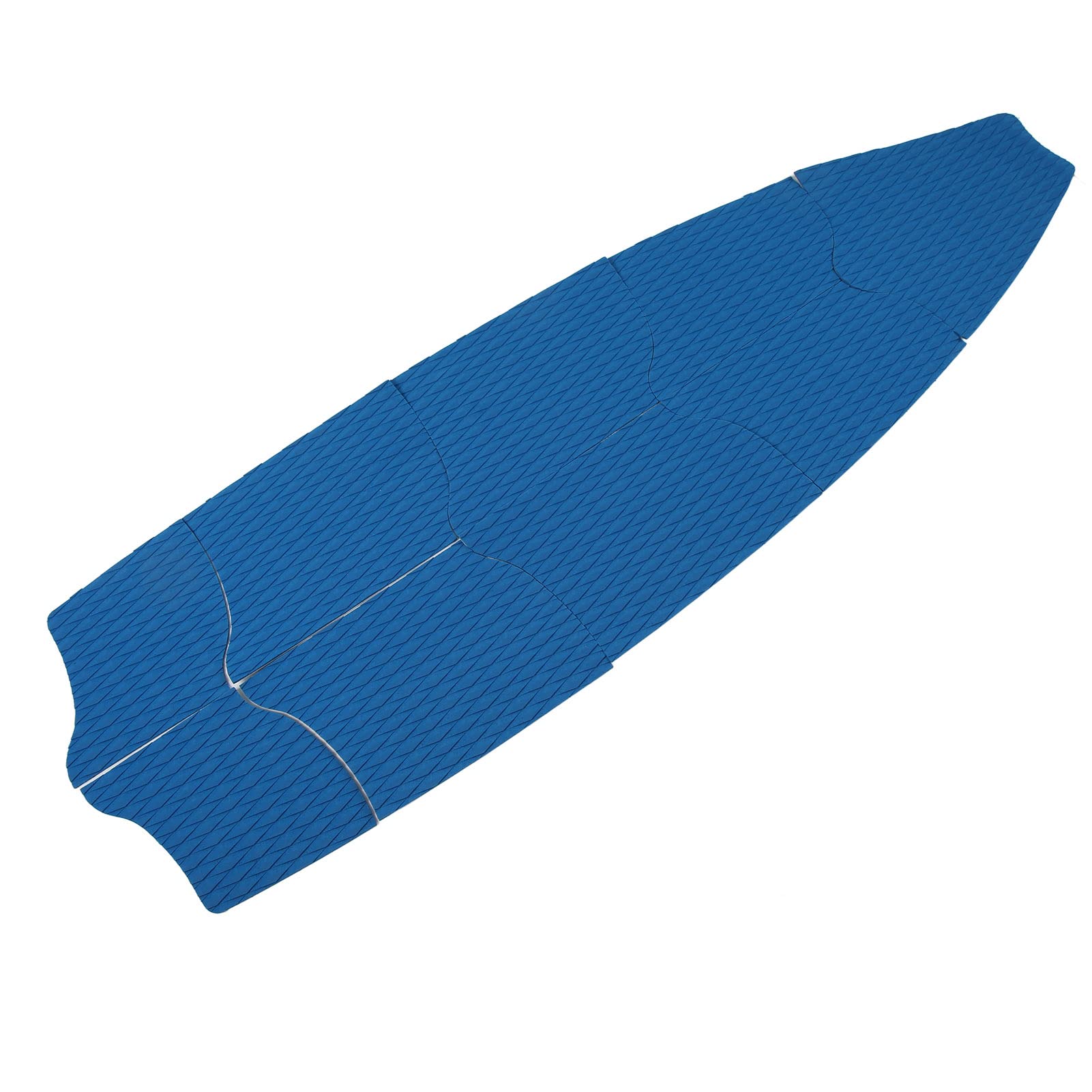 Surfbrett-Traktionspad-Set, 9 Stück, mit Anti-Rutsch-Design für Surfbretter, Kitesurfen und Paddle-Boards, Blaues Eva-Material, 188 X 59,9 cm
