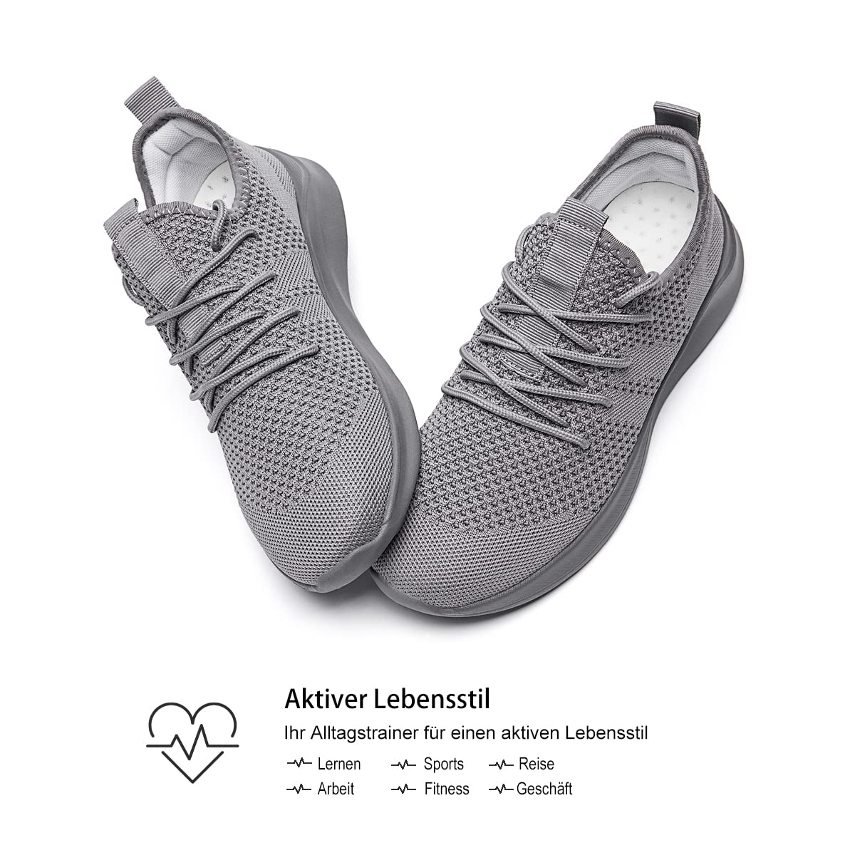 Scarpe da Ginnastica da Donna Scarpe Sportive da Corsa Tennis Scarpe da Passeggio all'aperto Antiscivolo Traspiranti Leggere