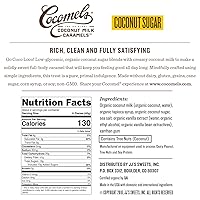 Vista 2 de Cocomels Caramelos de leche de coco con azúcar de coco, dulces orgánicos, sin lácteos, sin azúcar, veganos, sin gluten, sin OMG, sin azúcar de caña