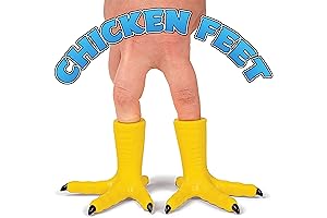 Archie McPhee Chicken Feet Finger Puppets: Bring a Touch of Quirky Charm to Your Fingertips