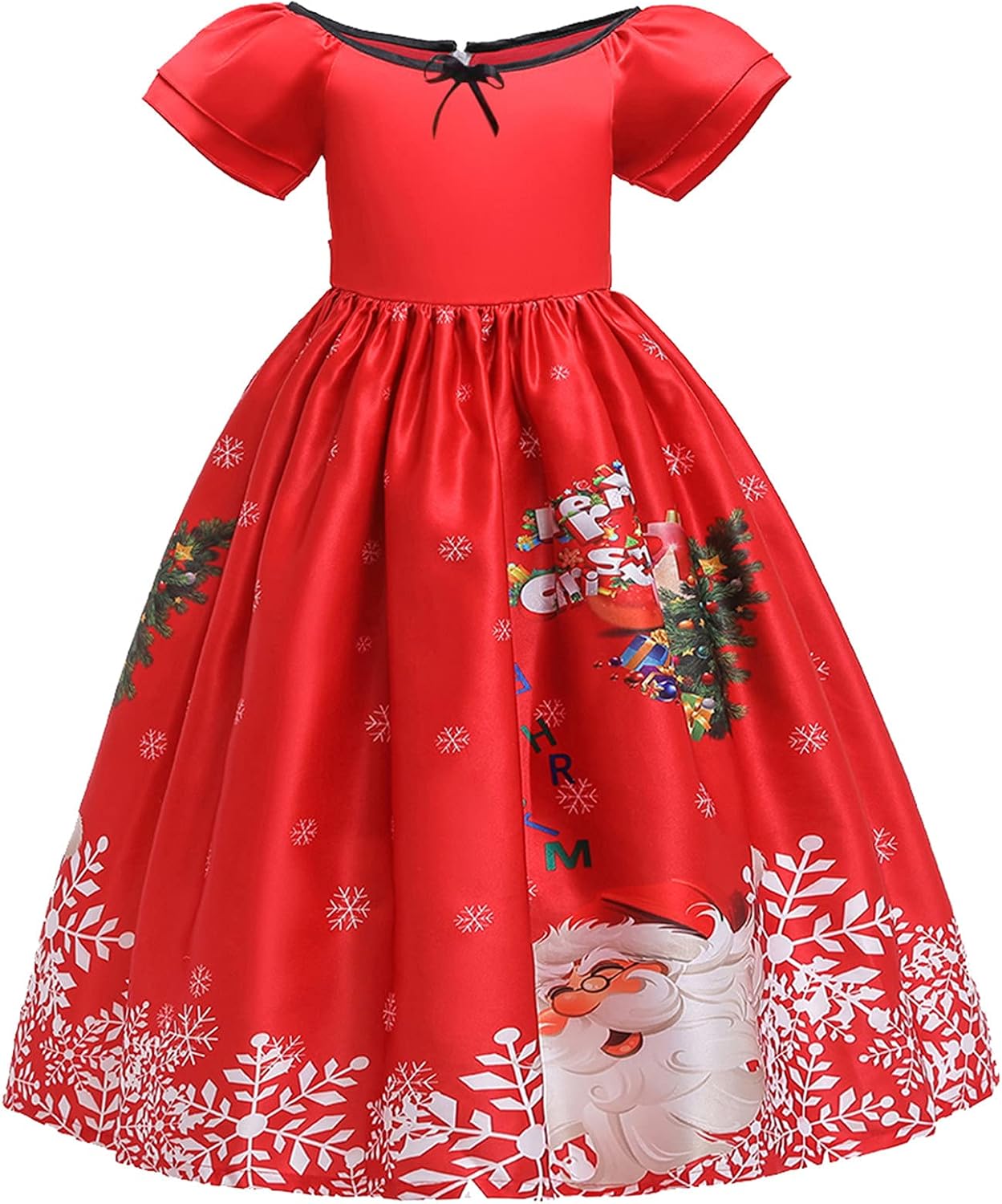 Princess Party Gown Xmas Child Girls Kids Christmas Pageant