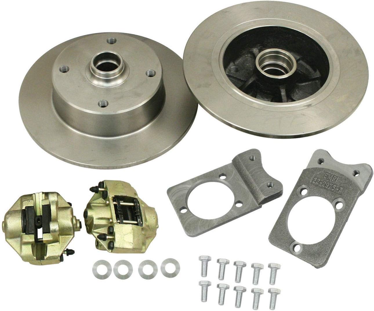 Bolt-On Front Disc Brake Kit - Ball Joint 4-Lug, 4x130mm