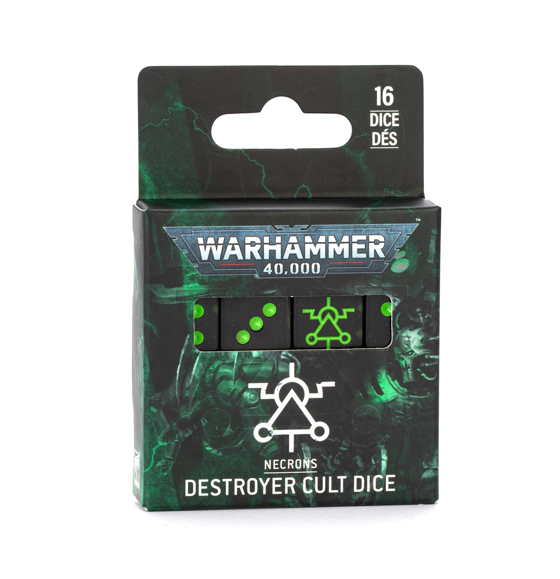 Games Workshop - Warhammer 40,000 - Necrons: Destroyer Cult Dice