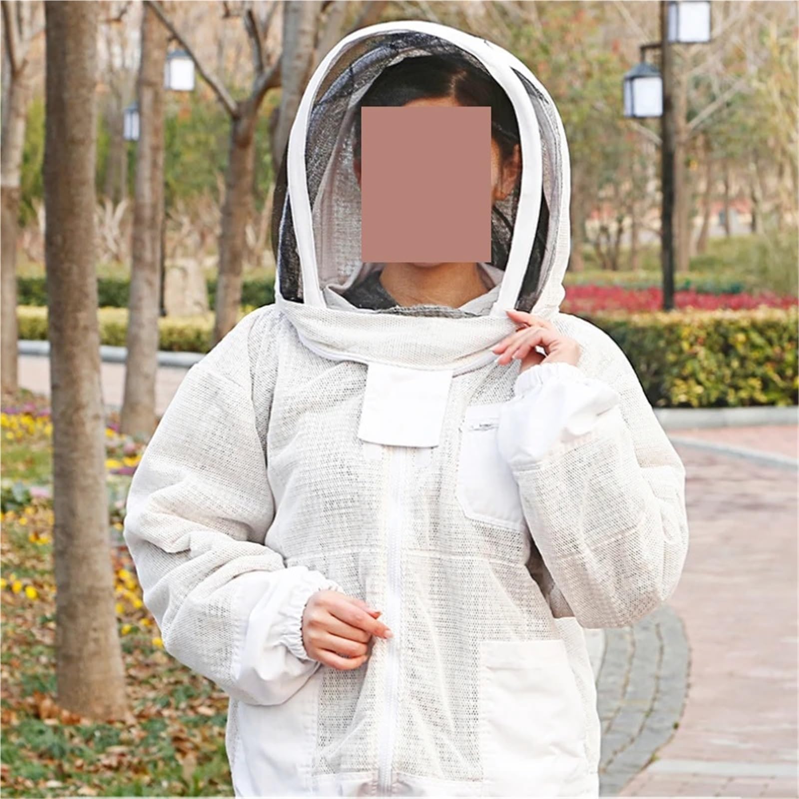 Forniture per l'apicoltura Tuta Da Apicoltore, Abbigliamento Protettivo Traspirante For Apicoltori, Protettiva For Api Attrezzatura per l'apicoltura(M)