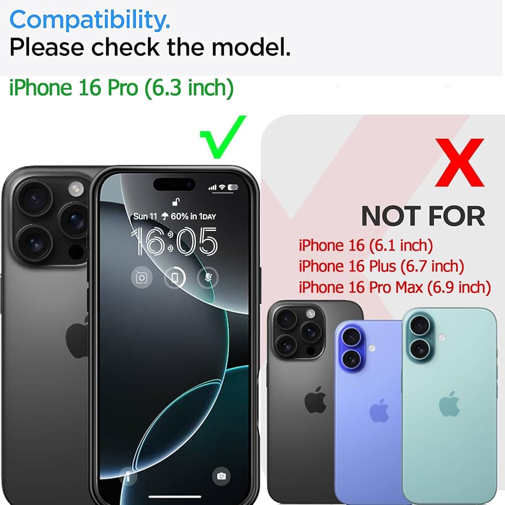 Amazon.com: Battery Case for iPhone 16 Pro, 10000mAh High