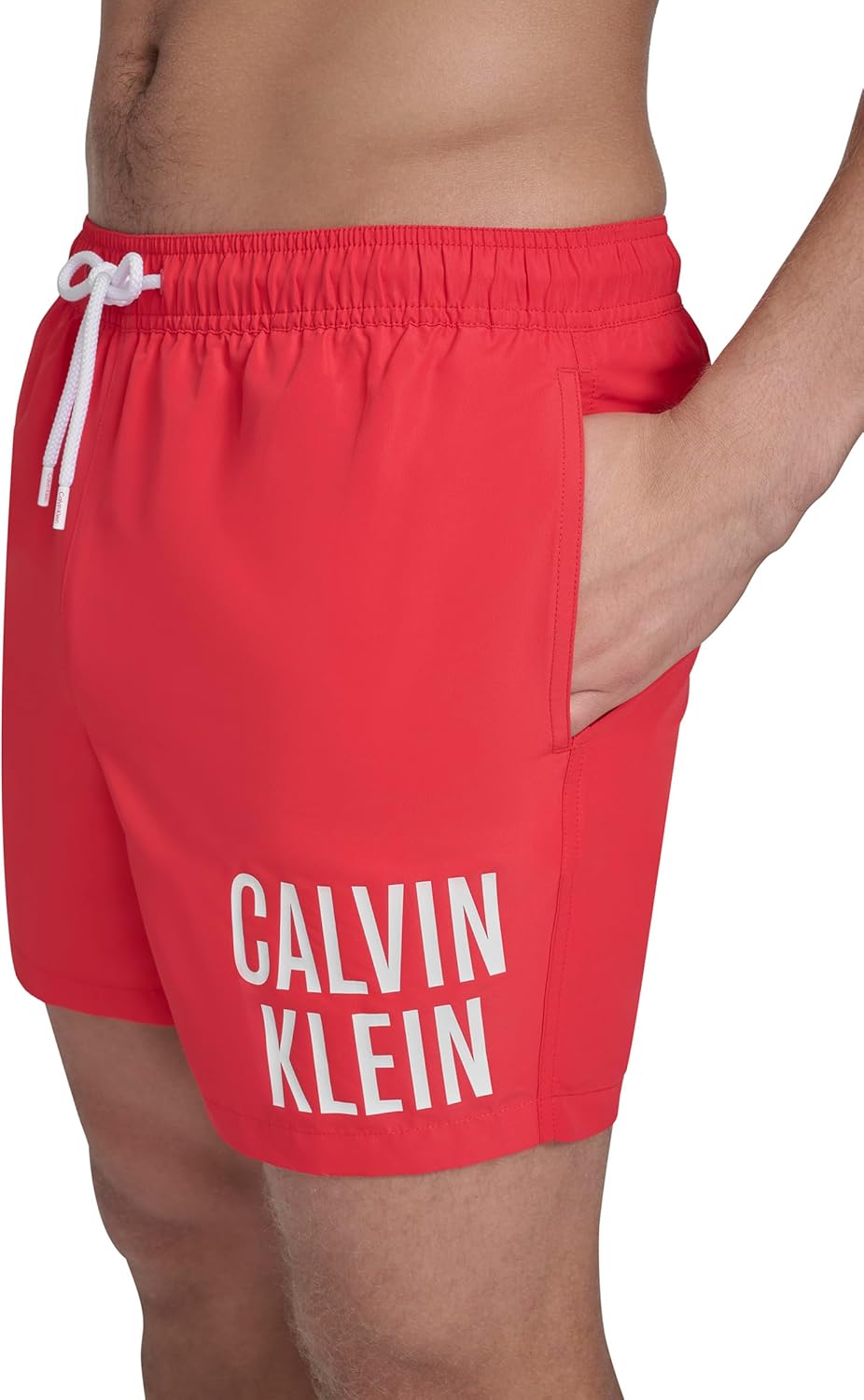 Calvin Klein Mens Volley Quick Dry Lightweight Swim Trunk - Image 3