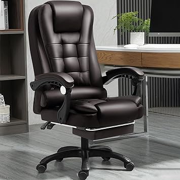 Nap Office Chair Comfortable Sitting Nap Boss Office Chair Reclining Gaming Chair Suitable for Office, Bedroom, Study,Coffee