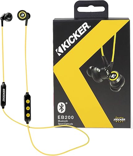 KICKER Auriculares Bluetooth EB200 - 46EB200BTB