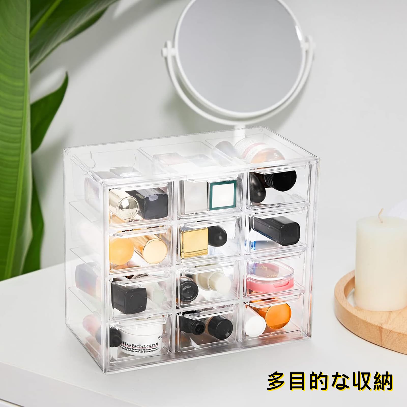 Amazon.co.jp: Lakymisy コンタクトケース カラコン 収納ケース 12