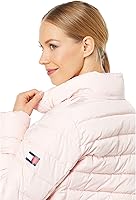 Vista 3 de Tommy Hilfiger Acolchado corto con capucha de piel sintética para hombre