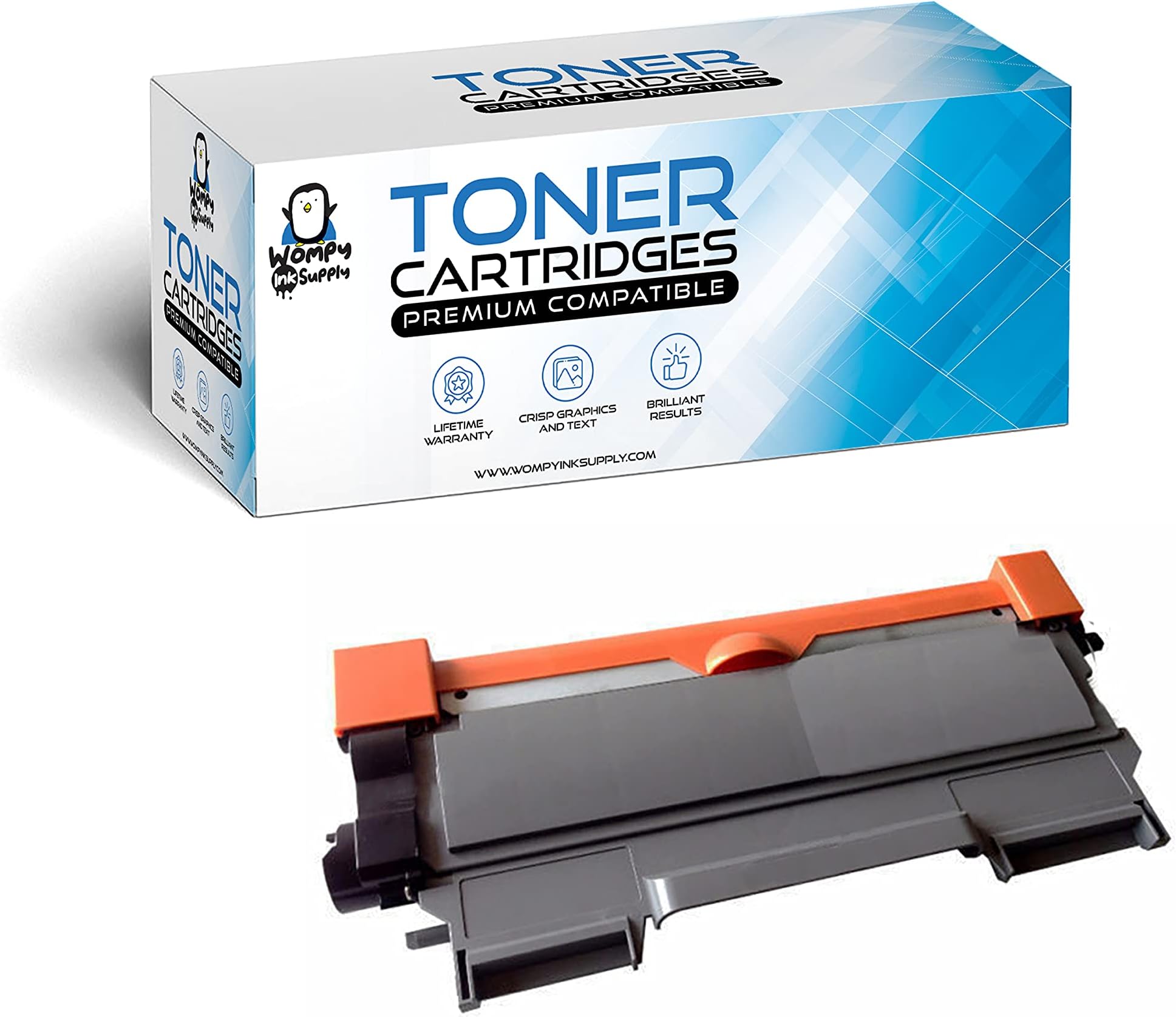 Cool Toner Compatible Toner Cartridge Replacement for Brother TN 450 TN450 TN-450 TN 420 TN420 TN-420, Black, 1 Pack