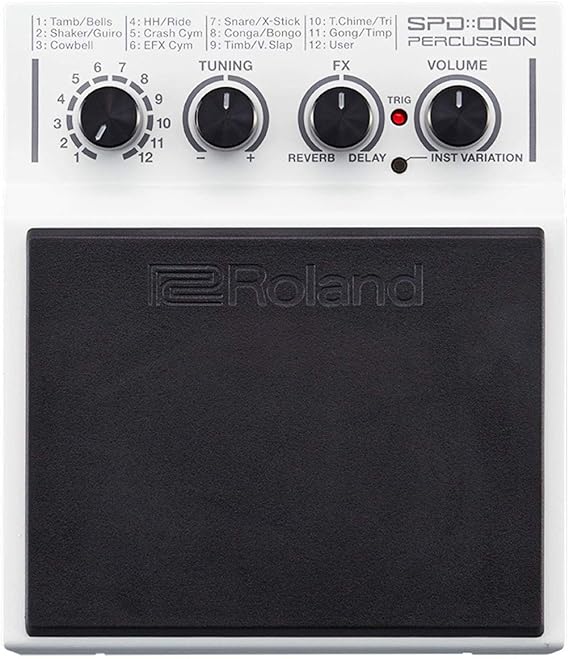 Roland SPD One Percussion Pad + Keepdrum Jack Cable 6 m
