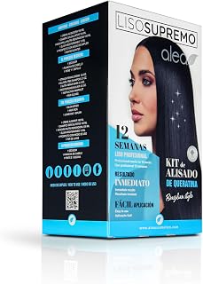 ALEA - Supreme Straight Kit - Smoothing Cream 160ml + Sulfate-Free Shampoo 100ml + Mask 100ml + Elixir 15ml - Keratin Hair Smoothing - Lasts 12 Weeks - Soft and Shiny Hair
