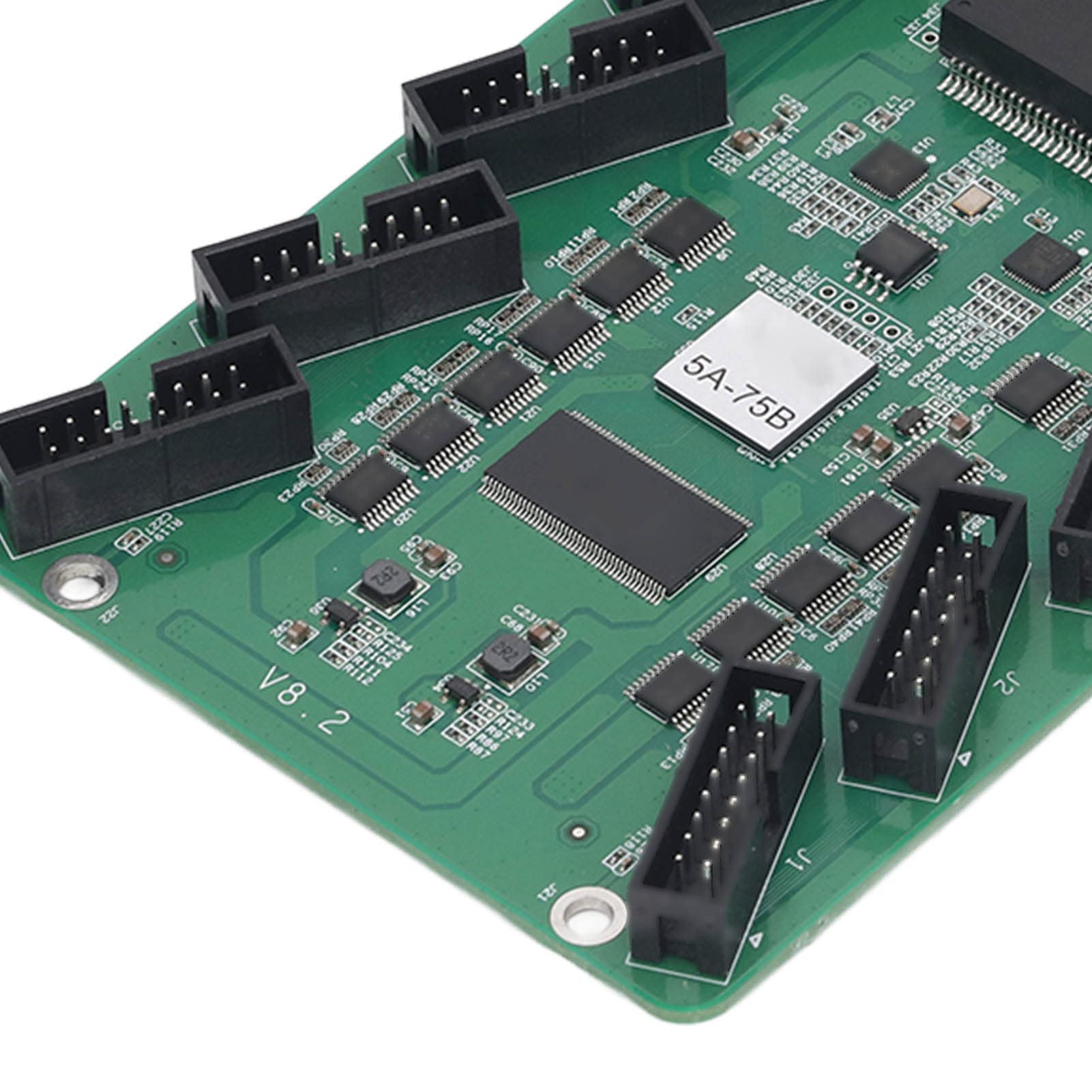 Modulo di Ricezione Schermo LED a Colori 5A-75B Scheda di Controllo Sincrono per DC3.3-6V Ricezione Scheda di Ricezione Generale