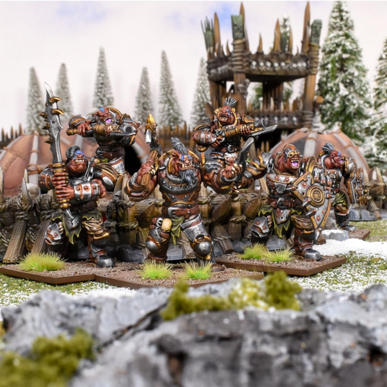 Mantic Games Kings of War 3E: Ogre - Warriors Horde