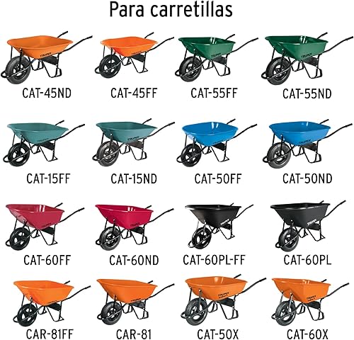 Miniatura 2 de Soporte de eje y eje para carretilla