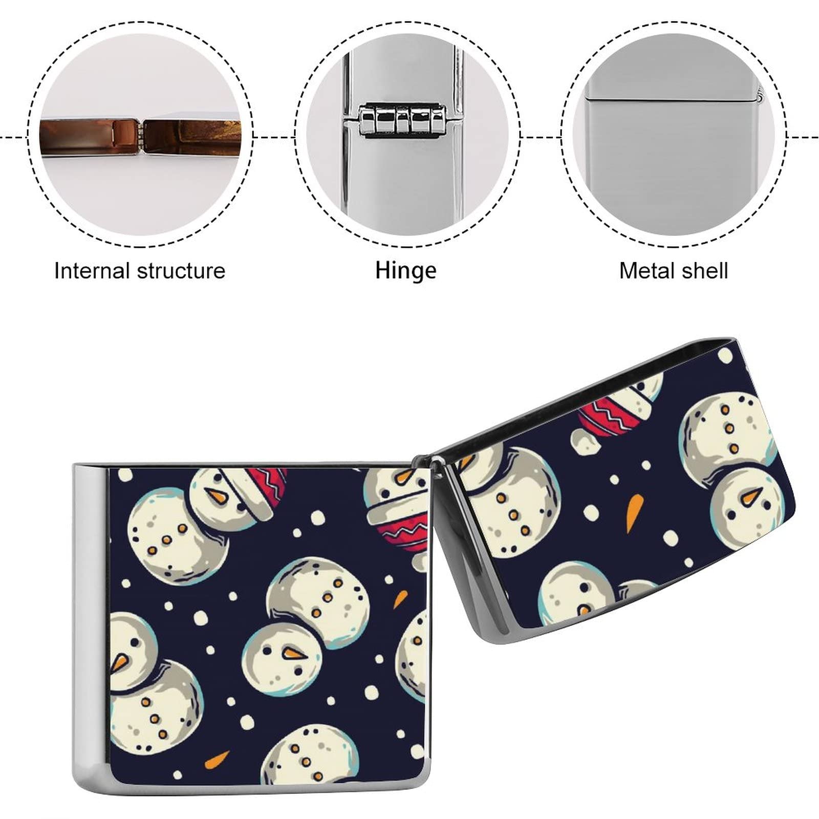 雪だるま　ライター Amazon.co.jp: ジッポライター兼用ケース クリスマスの雪だるま ZIPPO