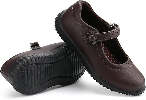 Miniatura 6 de JABASIC Zapatos de uniforme escolar Mary Jane para niña