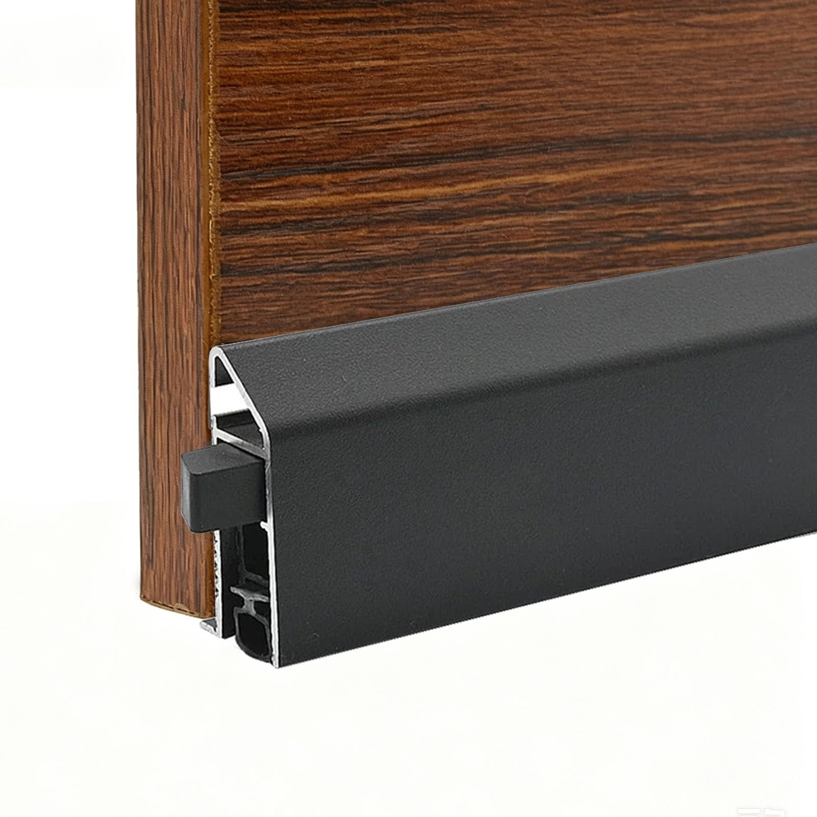 Vibeo Bas de Porte Automatique Bas de Porte Automatique en Applique Auto-Ajustable