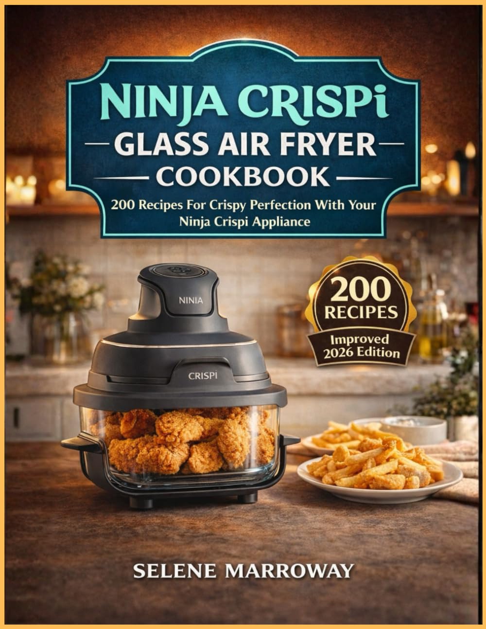 Ninja Crispi Glass Air Fryer Cookbook: 200 Recipes For Crispy Perfection With Your Ninja Crispi Appliance