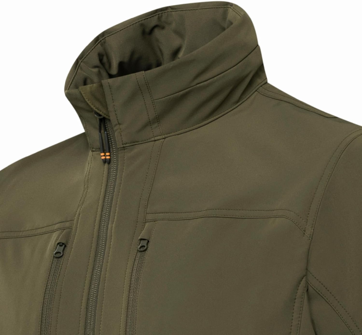 Beretta Men's Sonoran Softshell Jacket - Wind Resistant BWR Membrane with Micro-Fleece Lining, DWR Water Repellent Jacket