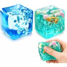 2PCS Ice Cube Squishy, Slow Rising Squishies, Suitable for Office Use