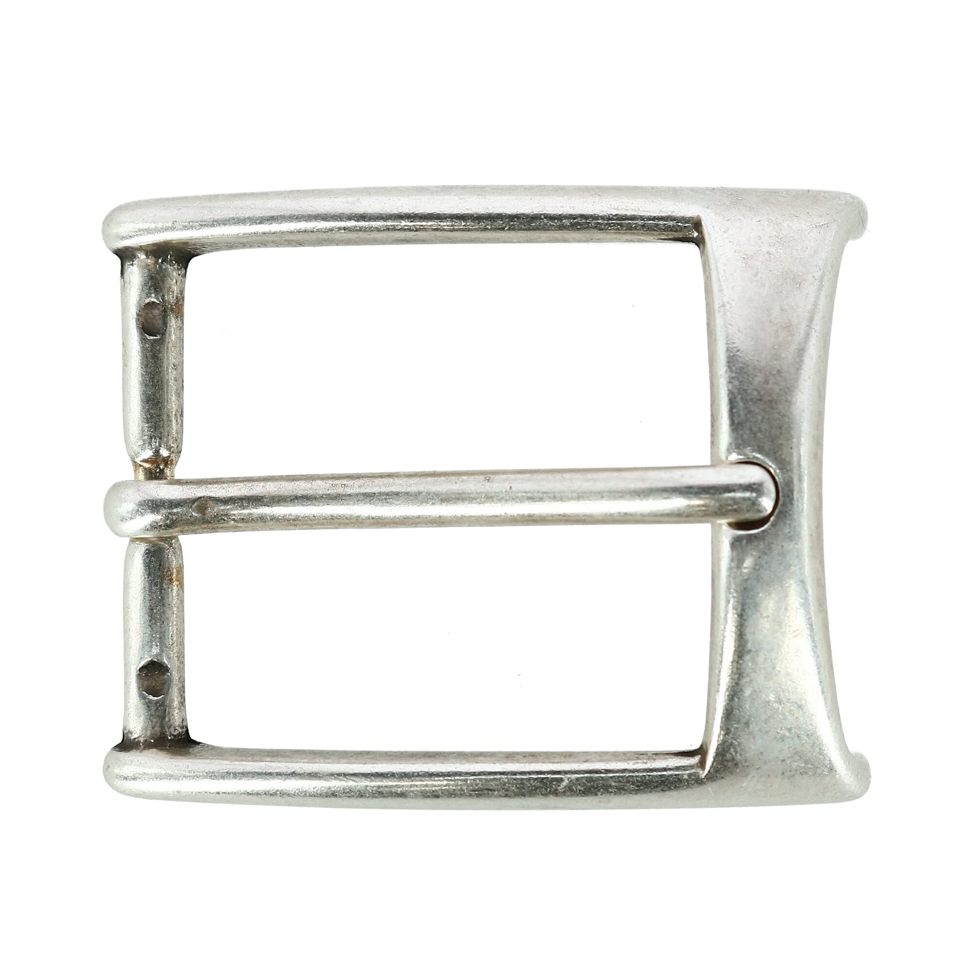 Trafalgar 35mm Rectangular Edged Solid Brass Belt Buckle