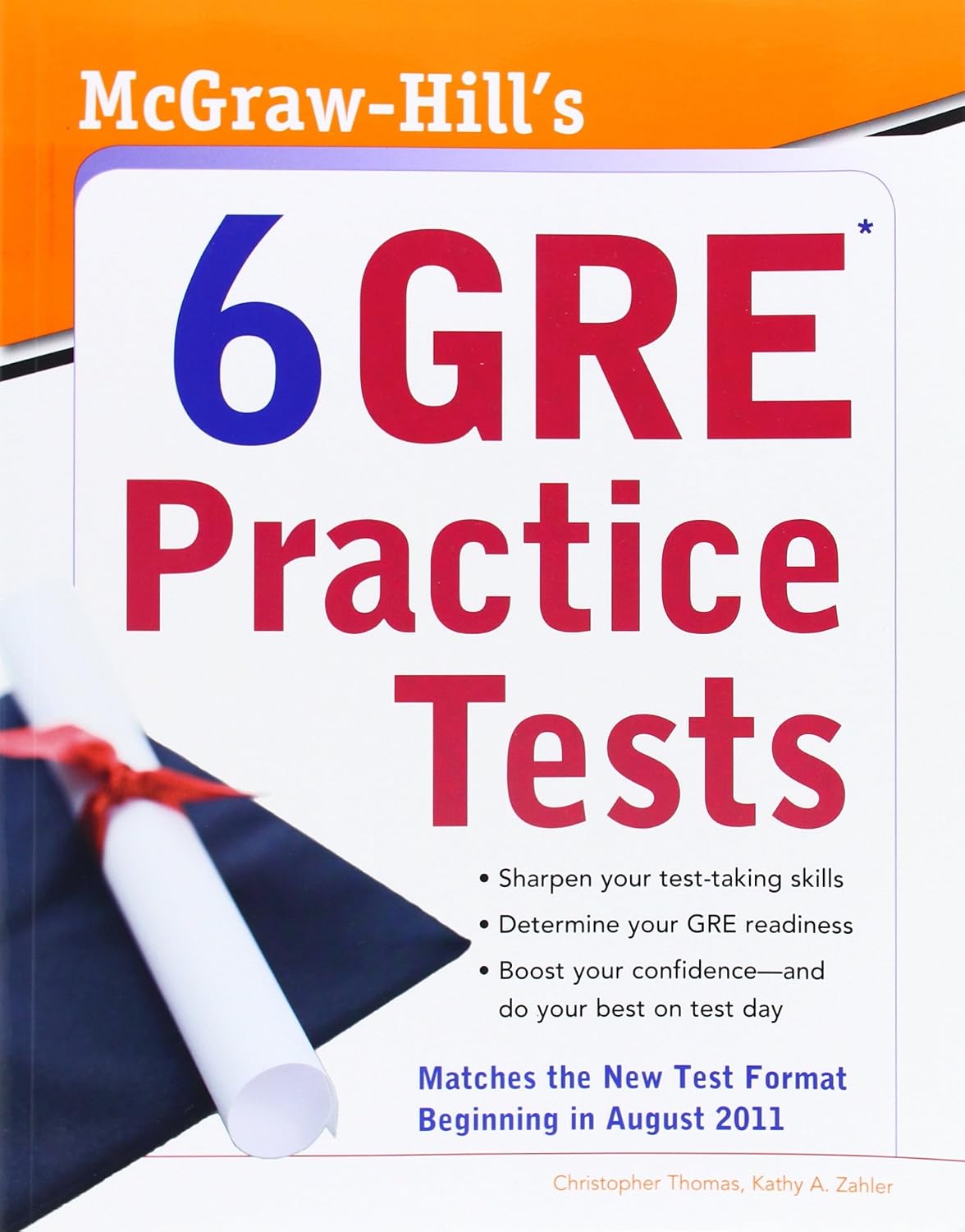 McGraw-Hill's 6 GRE Practice Tests: Thomas, Christopher, Zahler, Kathy: 9780071743129: Amazon ...