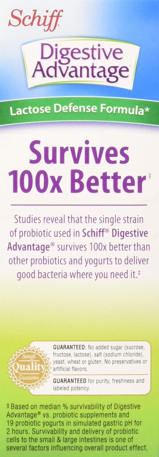 Digestive Advantage Lactose Defense, 32 Capsules : Health & Household