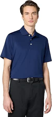 Brooks Brothers Men's Performance Stretch Short Sleeve Solid Polo Shirt